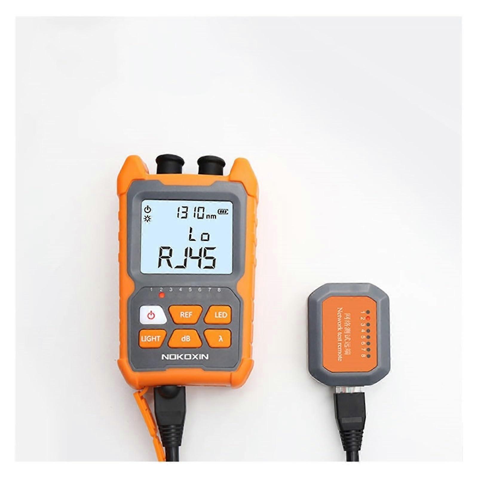 Optical Power Meter 2In1 Visual Fault Locator Red LED Light Pen 5km OPM Network Fiber Optic Cable Tester