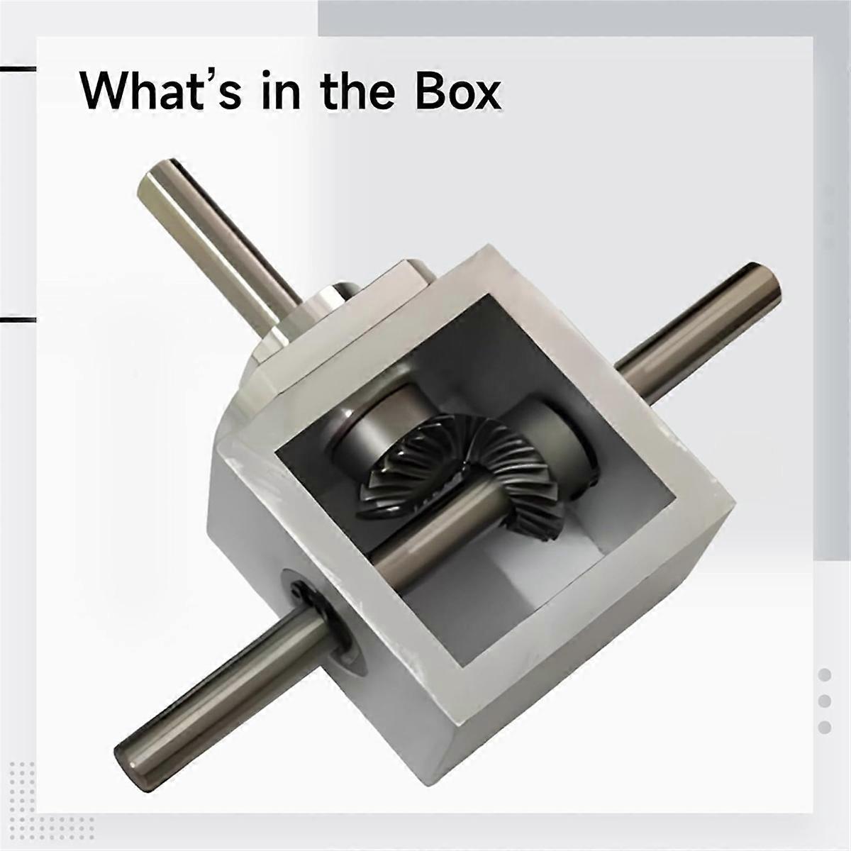 Bevel , Right Angle Dual Output