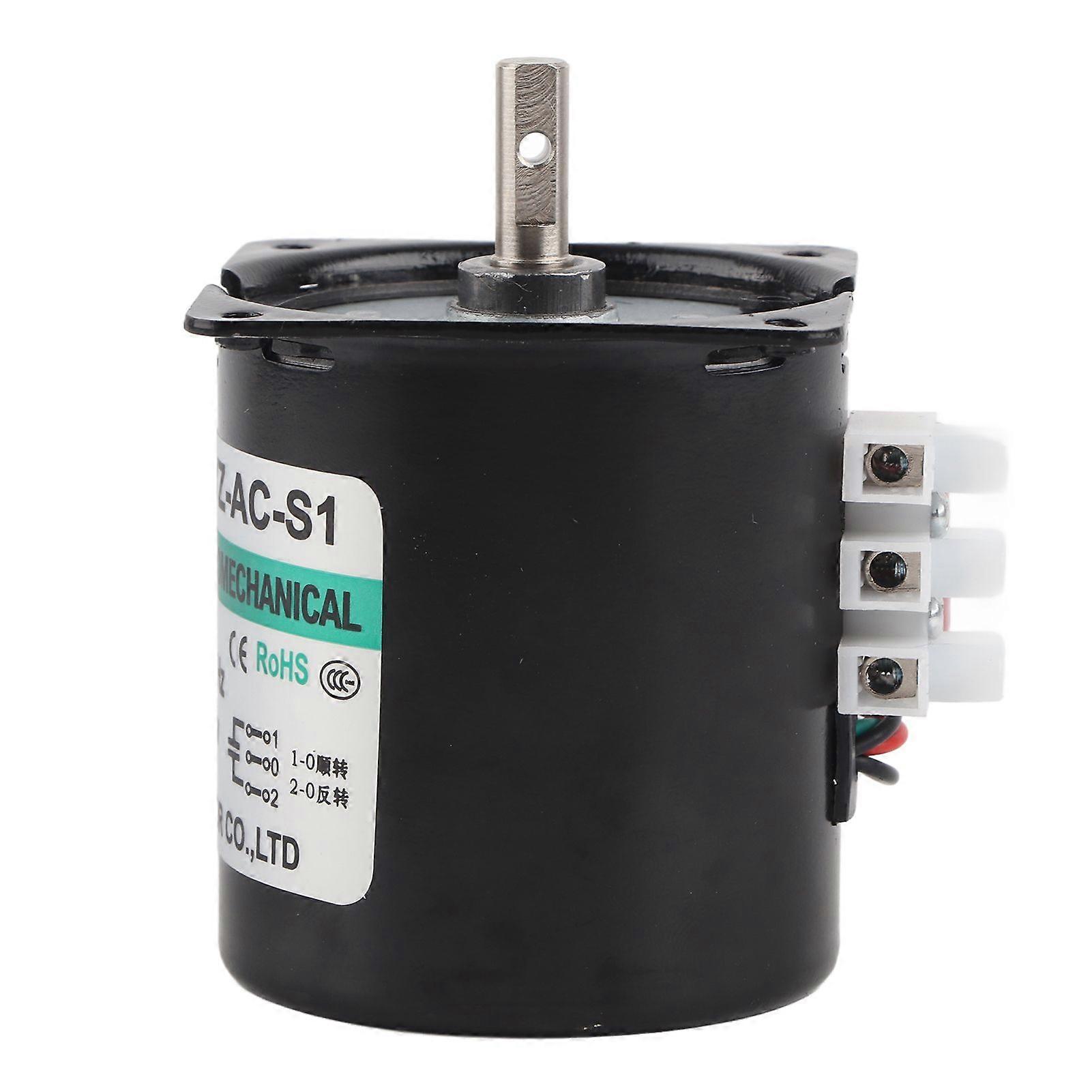 Moteur à engrenages synchrone à aimant permanent XD68KTYZACS1 AC220 V 28 W, sens horaire/antihoraire, 20 tr/min