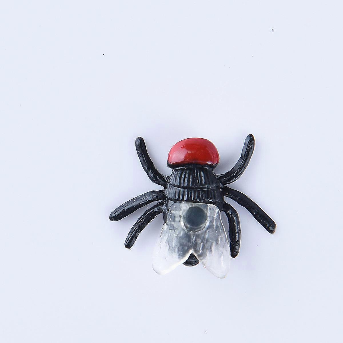Fly Toy Evil Spoofed Toy for Party Use 100Pcs Black Hilarious Prank Trick