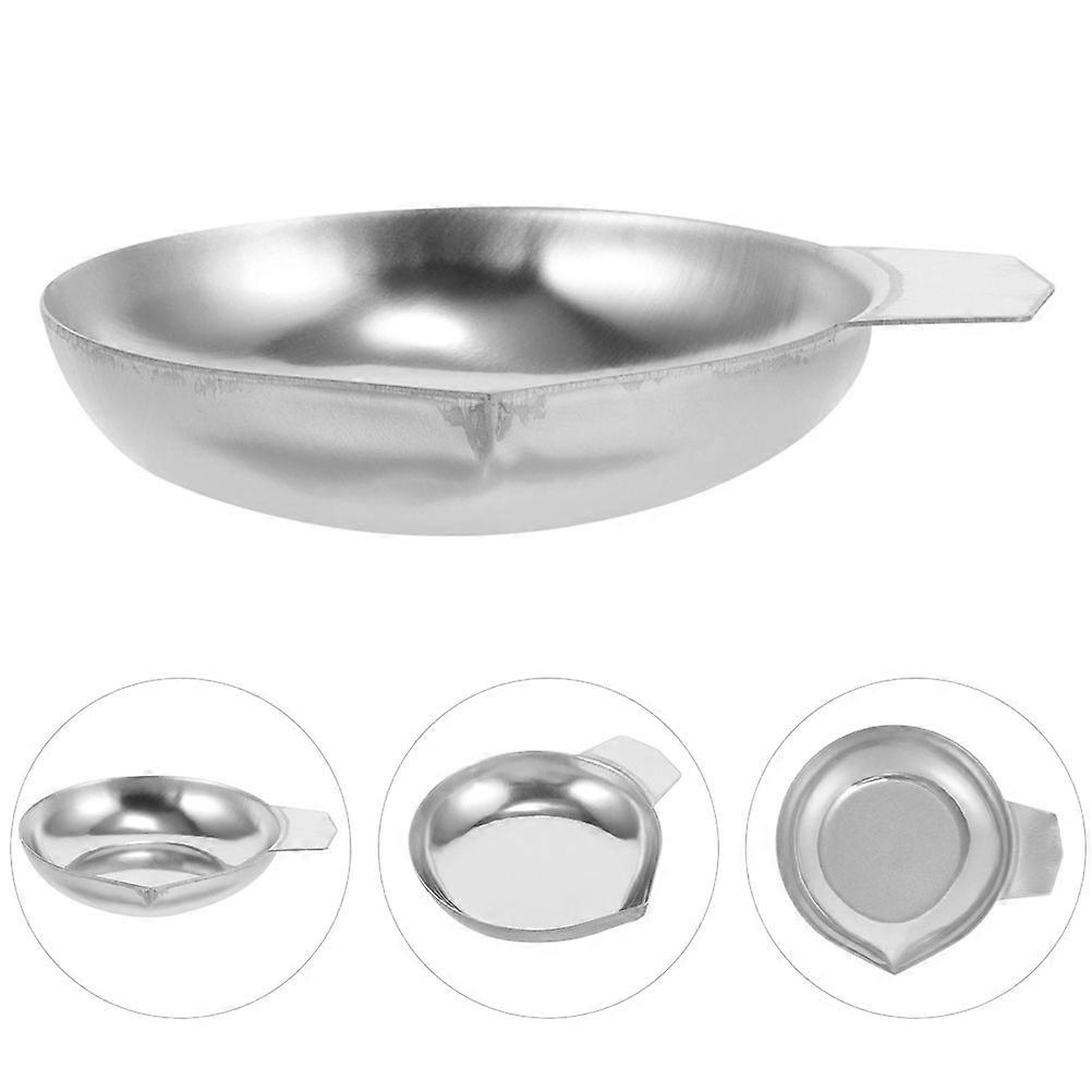 Electronic Scale Tray Stainless Steel Weighing Dishes for Precision Weighing 18Pcs