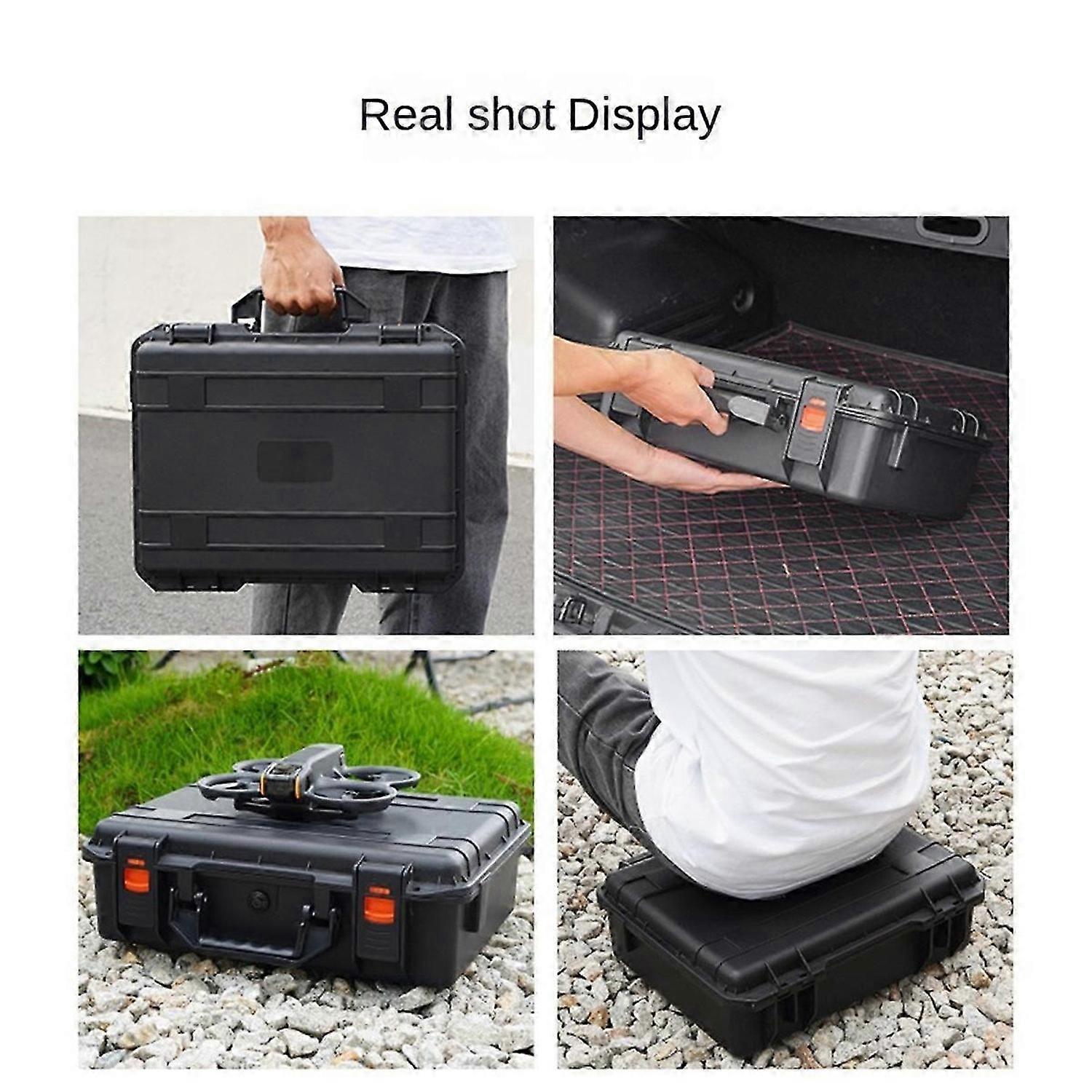 For DJI Avata2 Explosion Proof Case, Drone Portable Waterproof Case