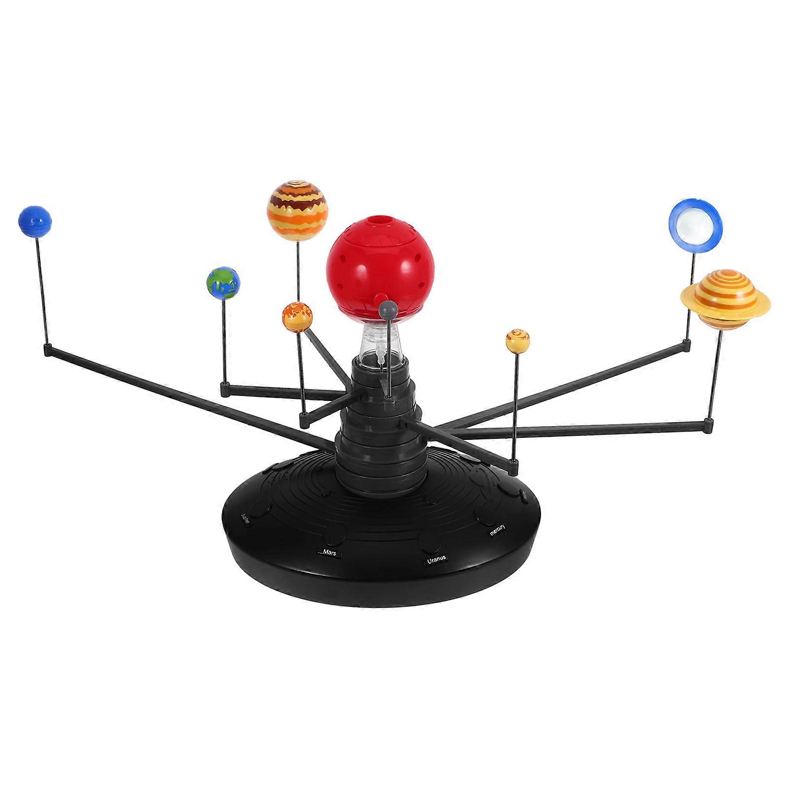 System Kit Educational Toy Unfinished Planets Model with Assorted Color for Family Time 1 Set