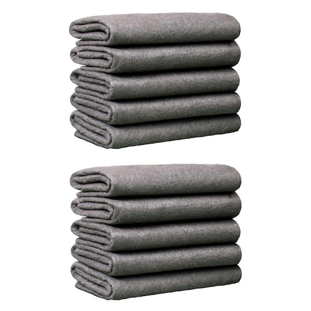 10PCS Thickened Magic Cleaning Cloths for Glass, Microfiber Cleaning Cloth, Microfiber Rag for Windo