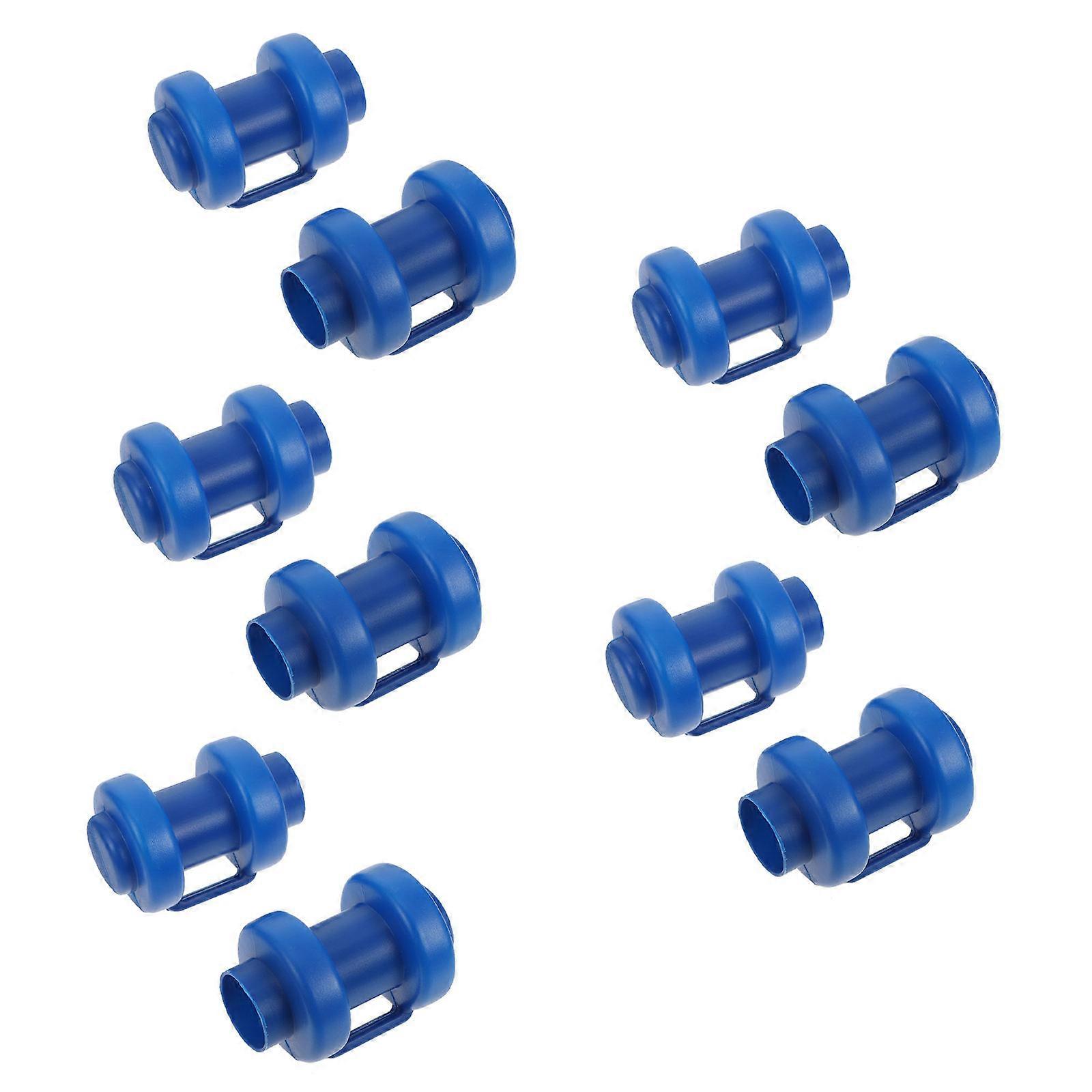 Trampoline Pole Tops Plastic Cover for Protector 10Pcs Set