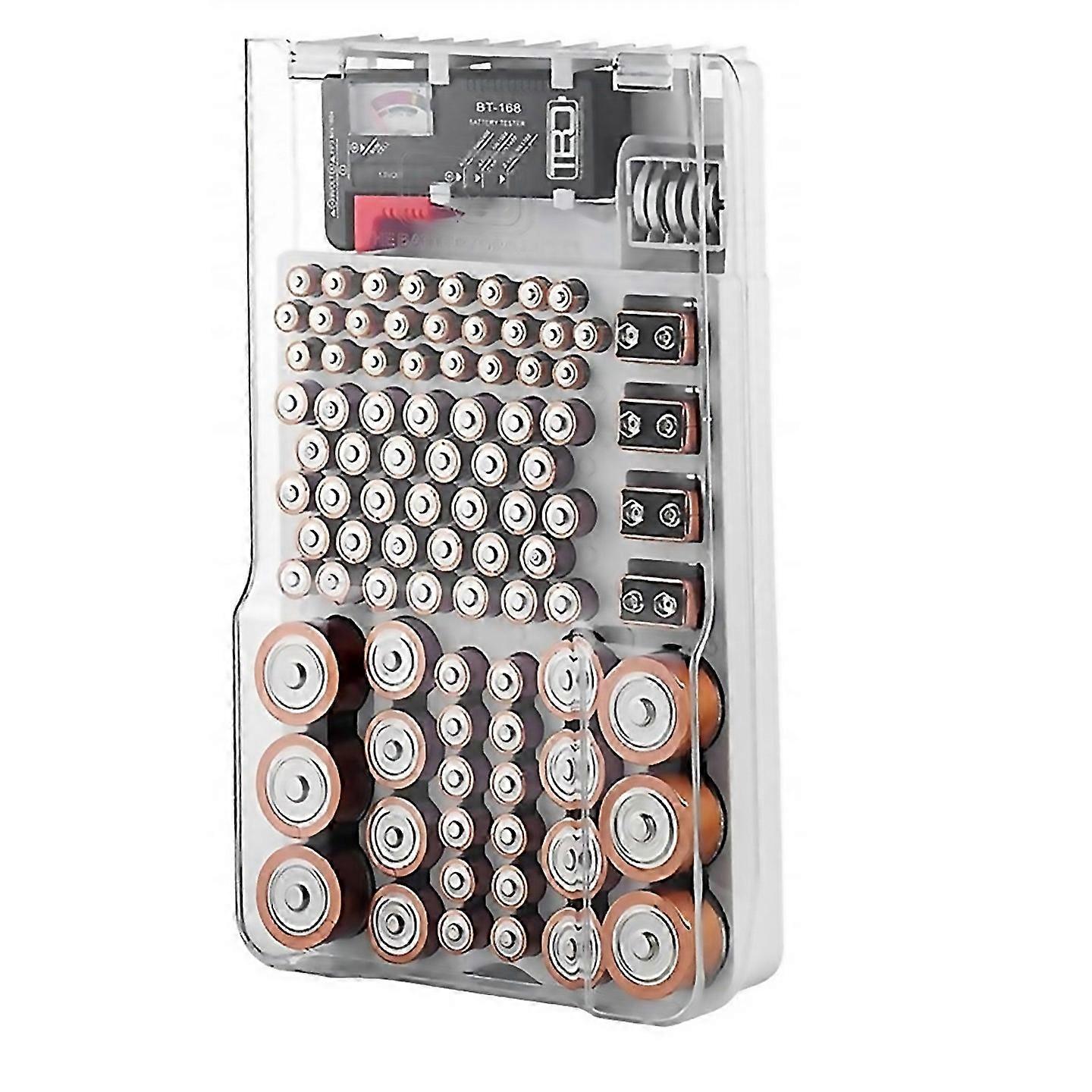 For Battery Capacity Test Instrument Strength Indication Organizer Black