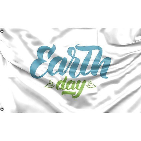 Minimalistisk Earth Day-flagga FG760