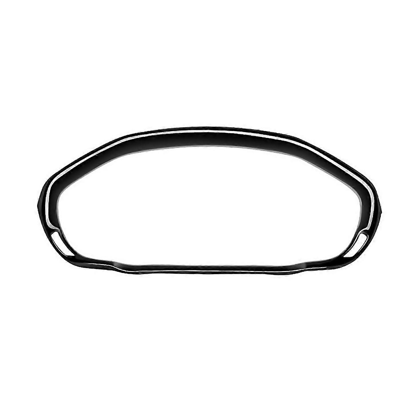 For Car Dash Board Instrument Panel Trim Cover Gloss Black