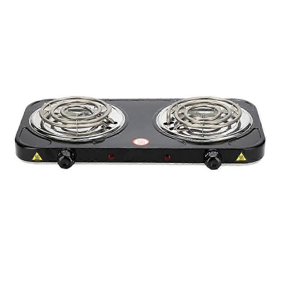 Electric Hotplate with Coil Burner, Power Indicator, Easy-Clean Cooktop