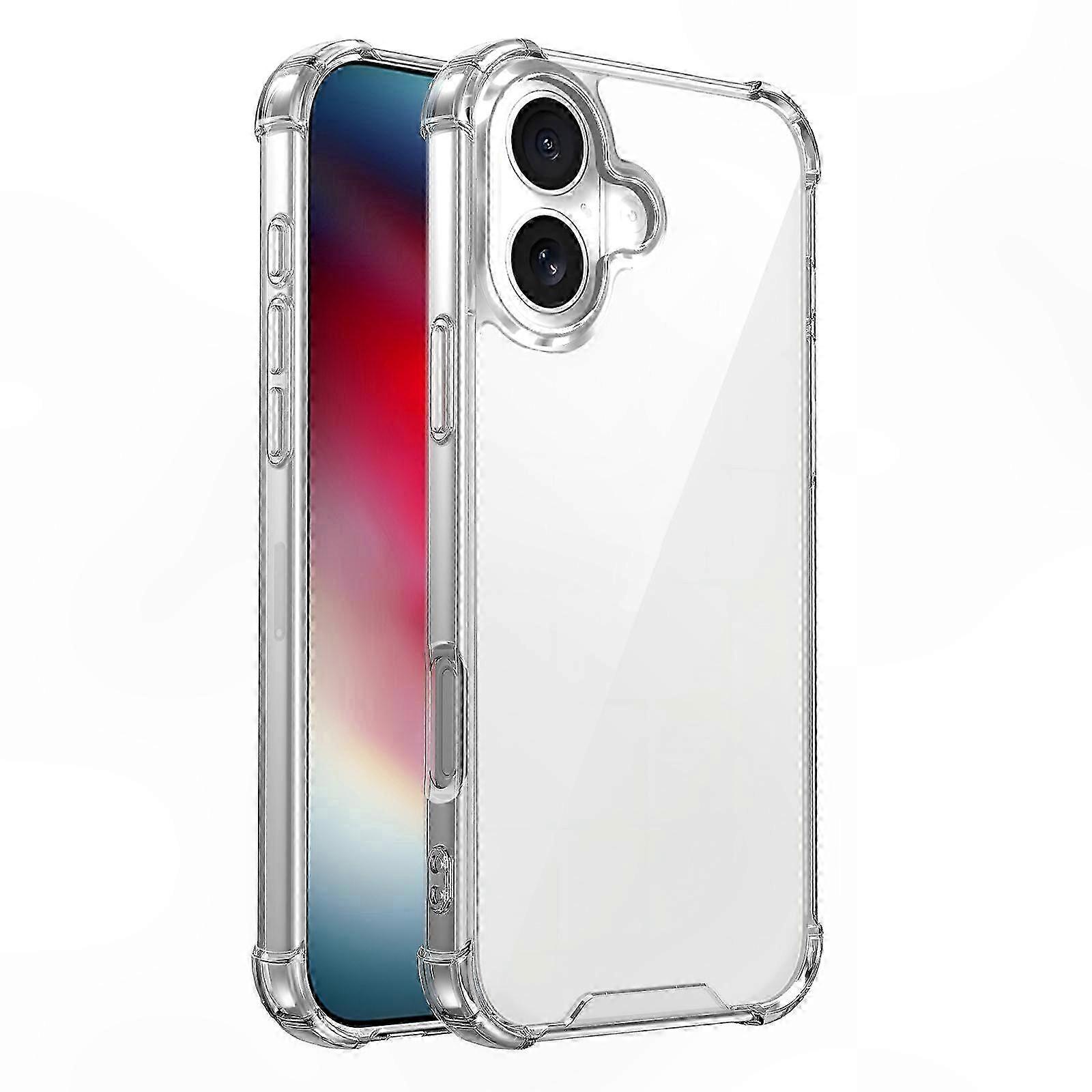 Shockproof Four-Corner Acrylic + TPU Phone Case with Enhanced Drop Protection