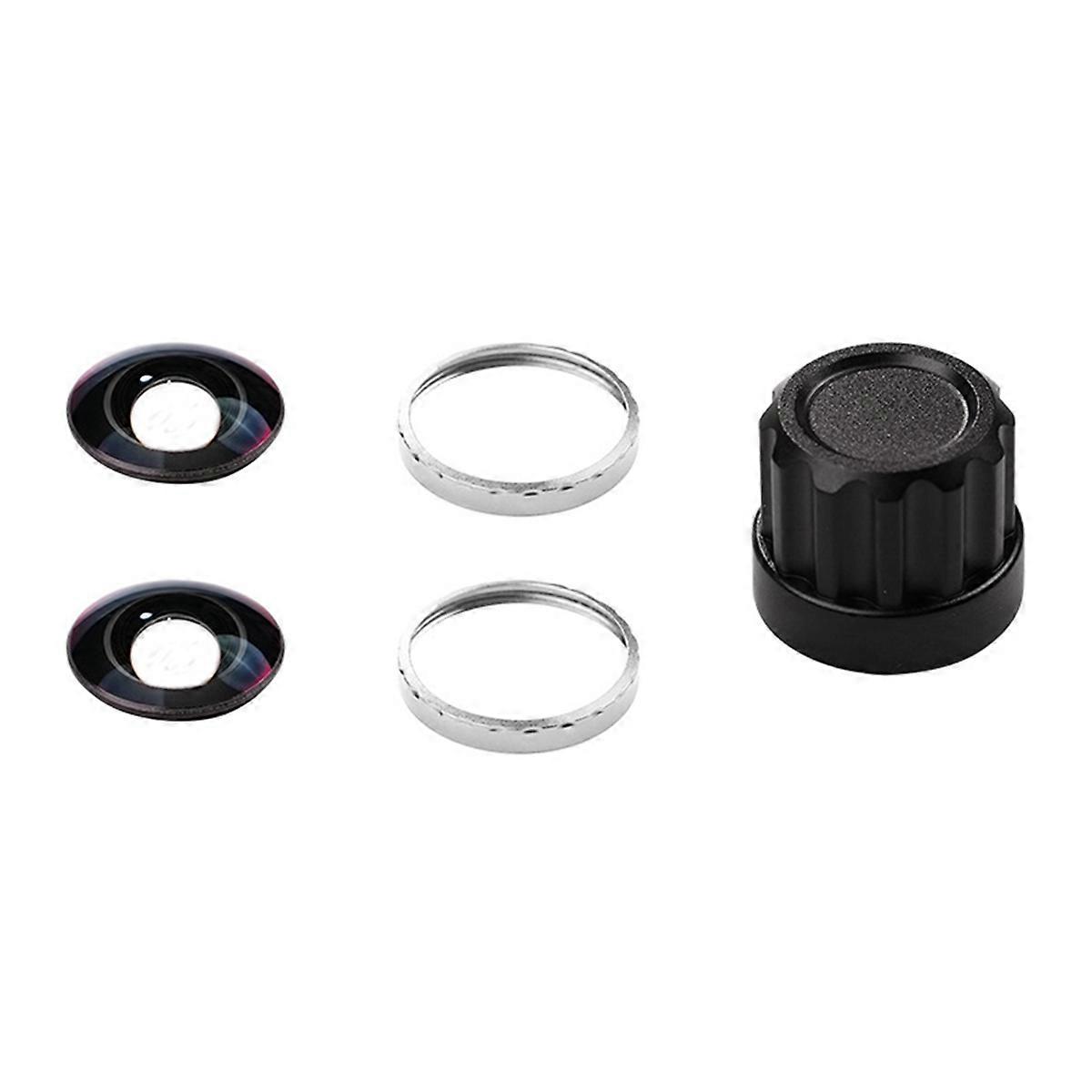 2PCS Replaceable Lens for X5 Action Camera DIY Repair Lens Kit Camera Accessories for Enhanced Photo