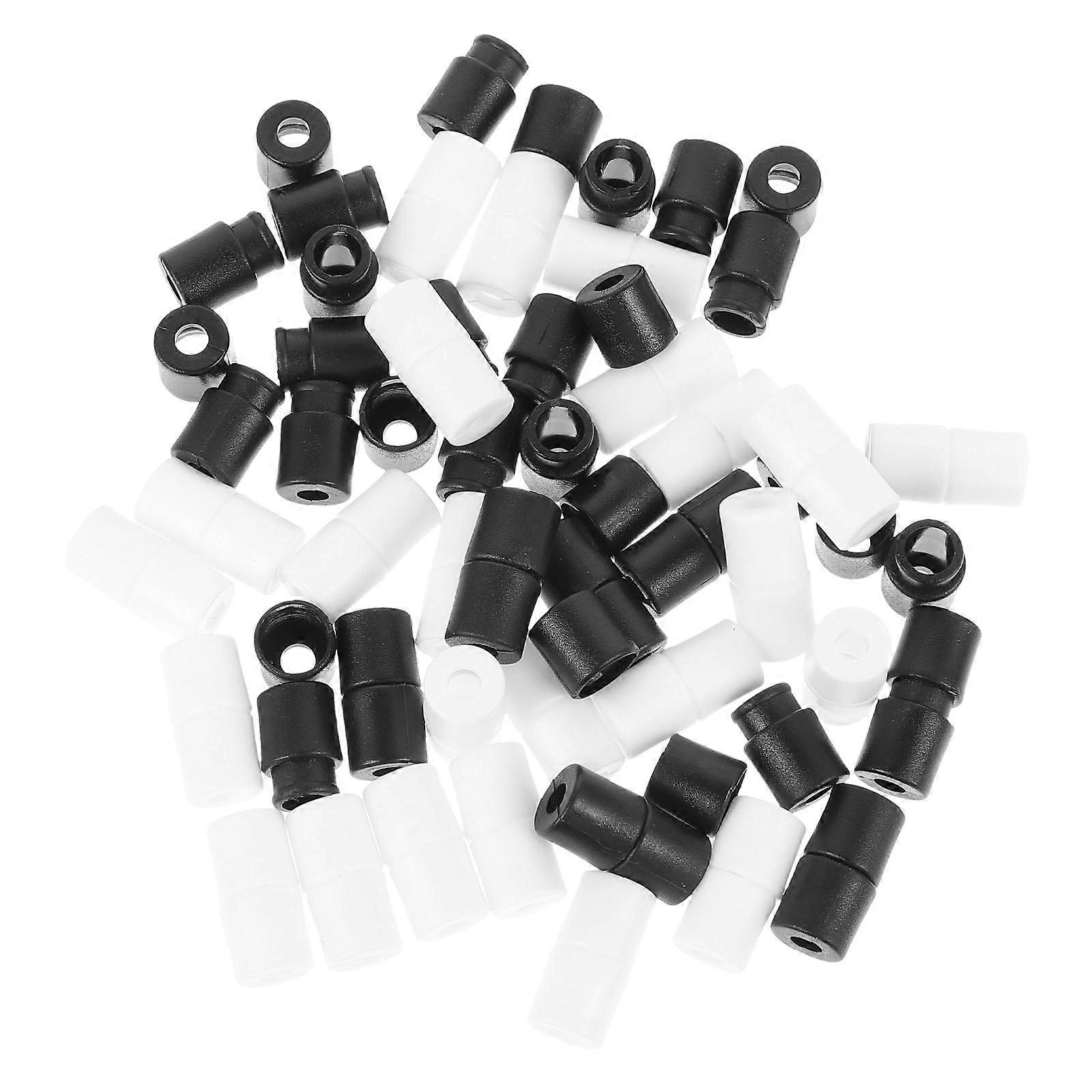 Assorted Color Plastic Connecting Buckles For Bracelets And Necklaces DIY Projects Breakaway Safety Clasp 120 Pcs