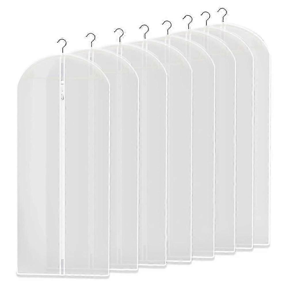 Hängande kostymväskor, för hängande kläder, plaggöverdrag 24 x 48 tum / 8 stycken