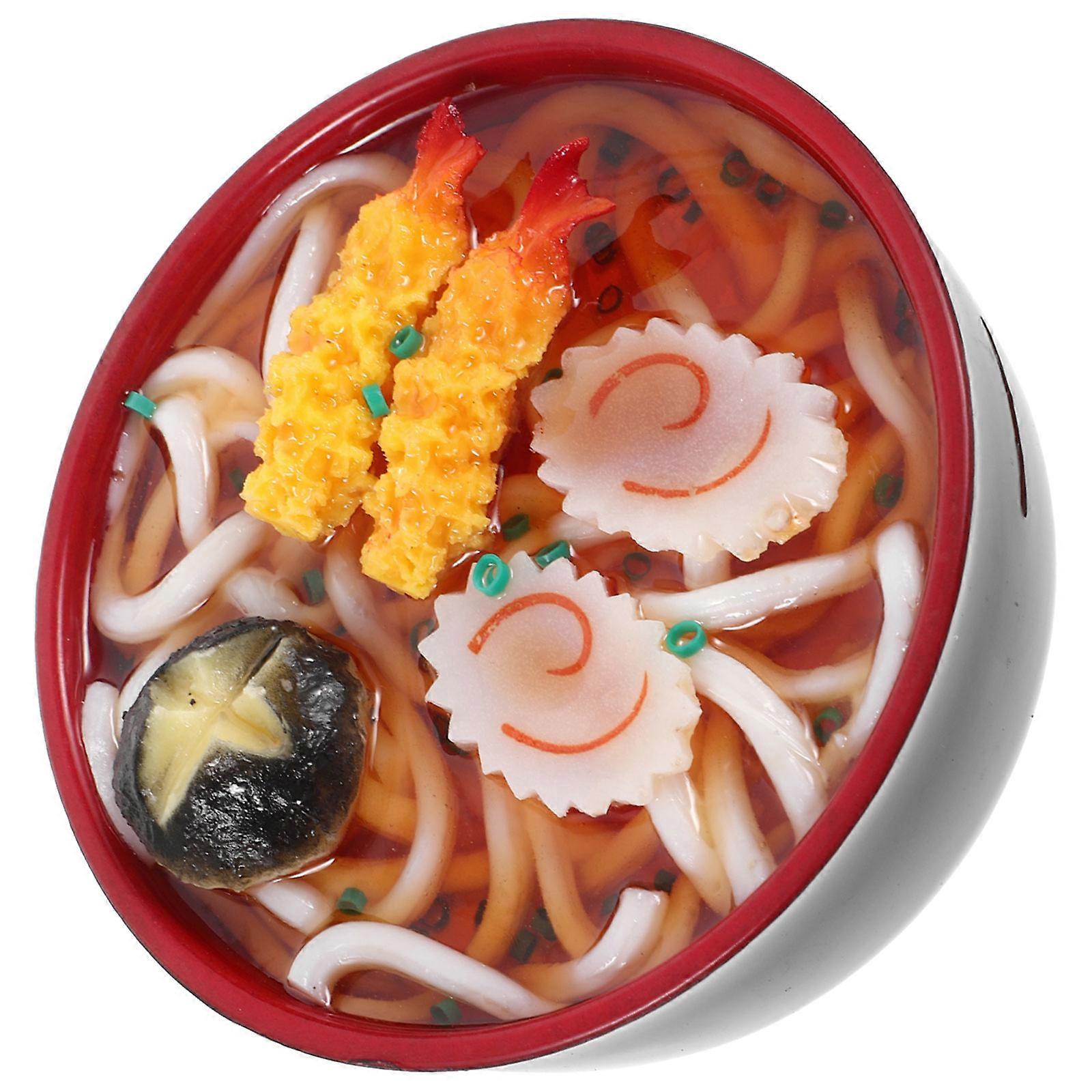 Tiny Food Model 2Pcs Vivid Simulation Prop For Mini Shop Interior Decoration PVC Material