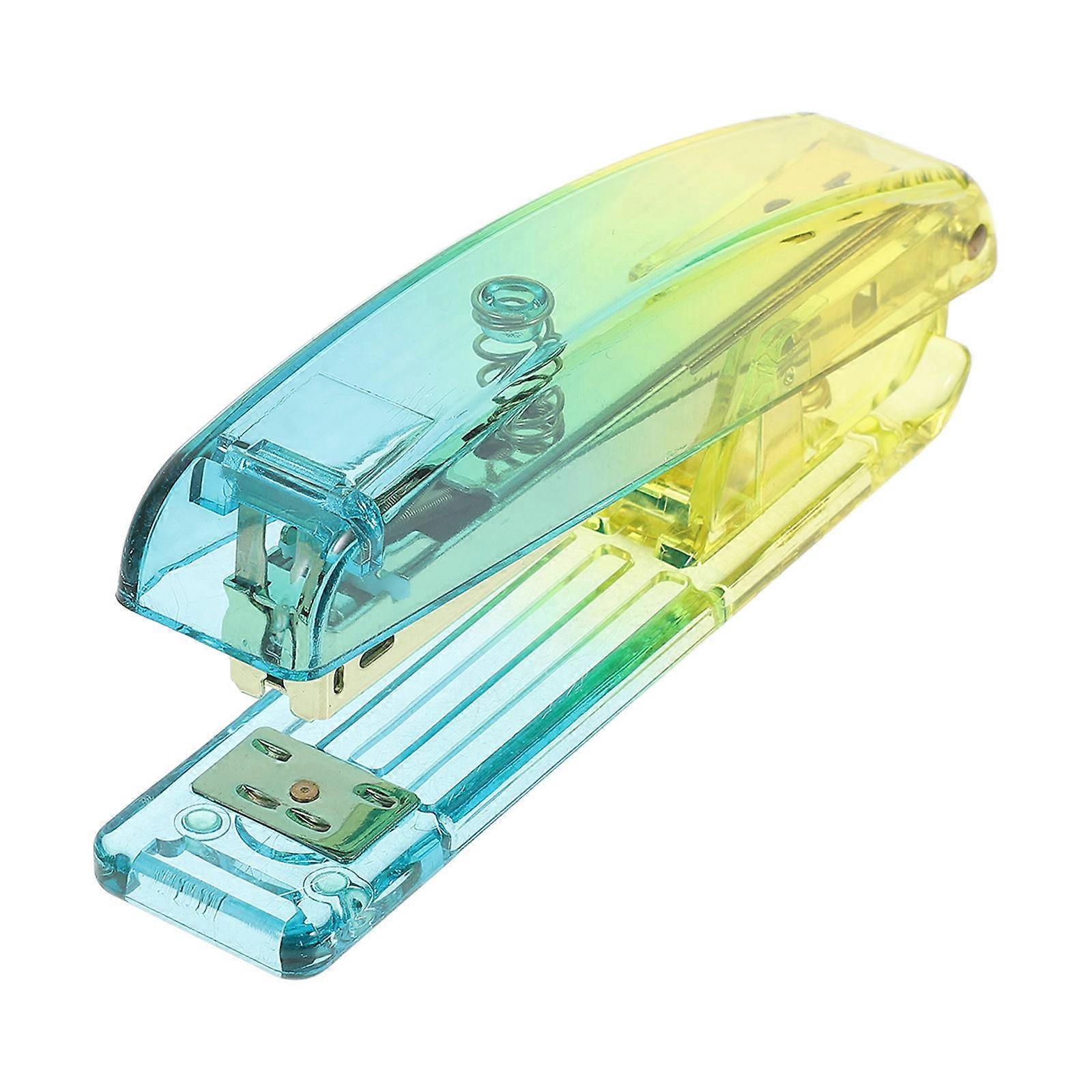 Home Office Stapler Professional Hand Stapler Desk Accessory Compact Iron Binding Files 1Pack