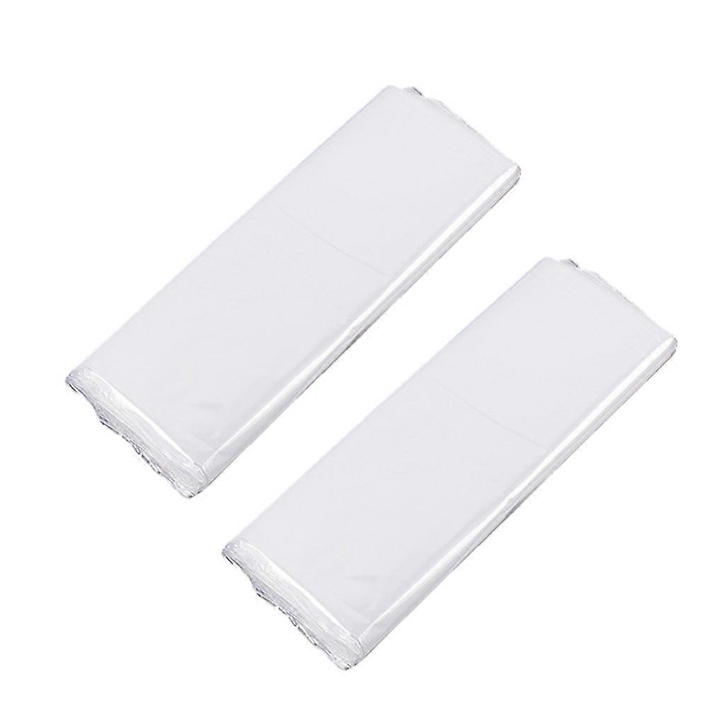 Wrap Bags Transparent Shrink Wrap Film Bags for Heat Seal Packing 200Pcs