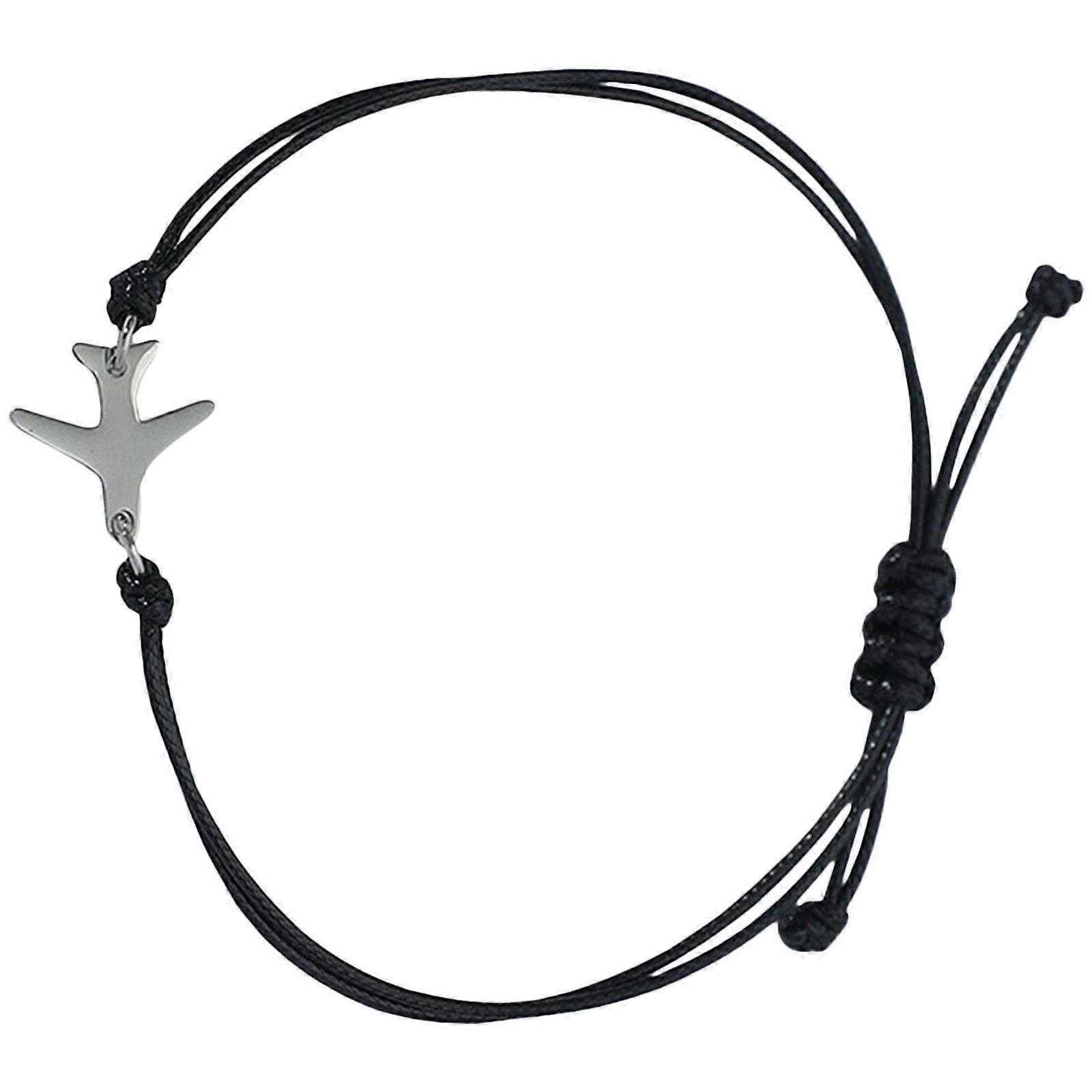 Airplane Bracelet String Bracelet for Men Boys 3Pcs Adjustable Cord Bracelets