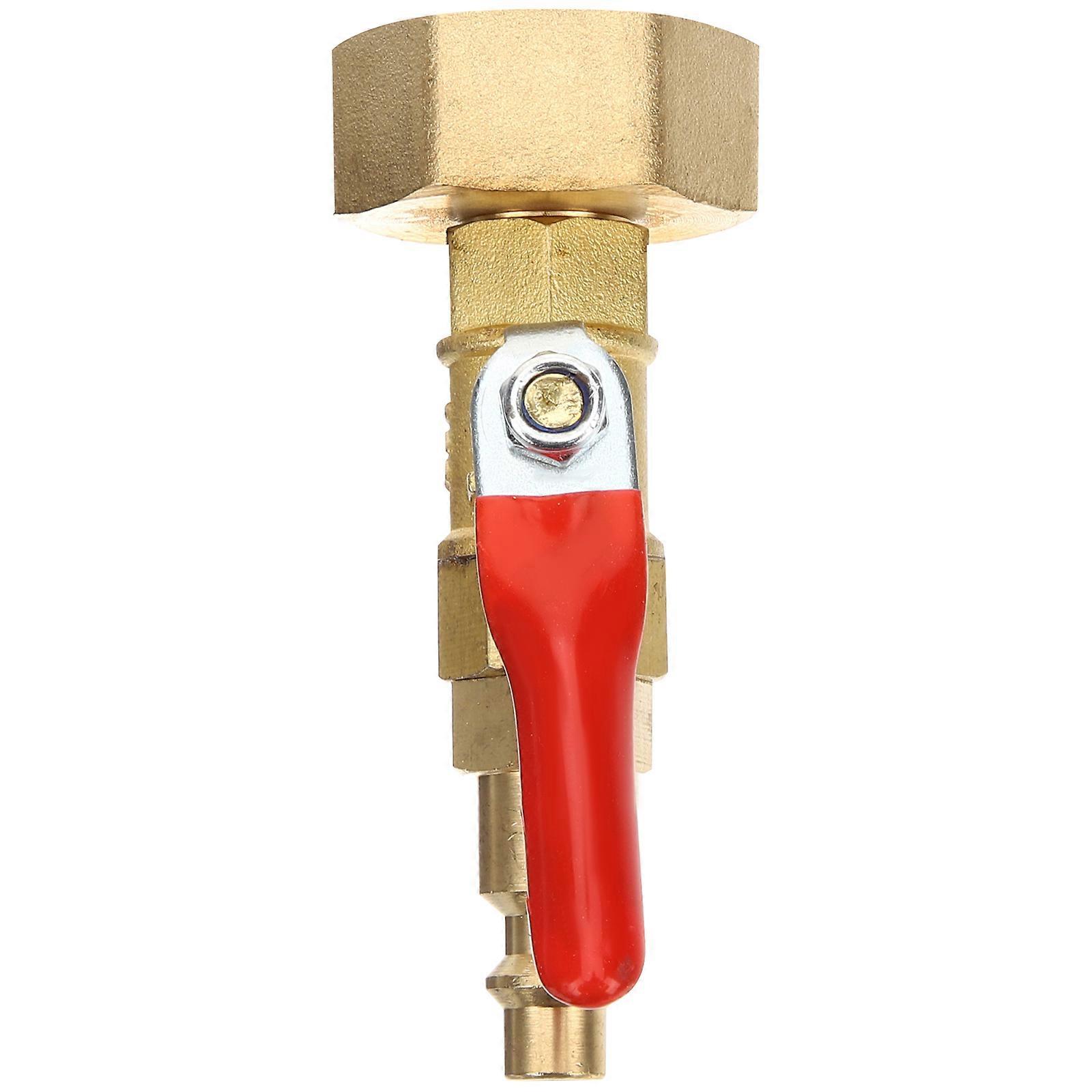 Sprinkler Blowout Adapter Brass Fitting for Winterizing 4Pcs Home Use