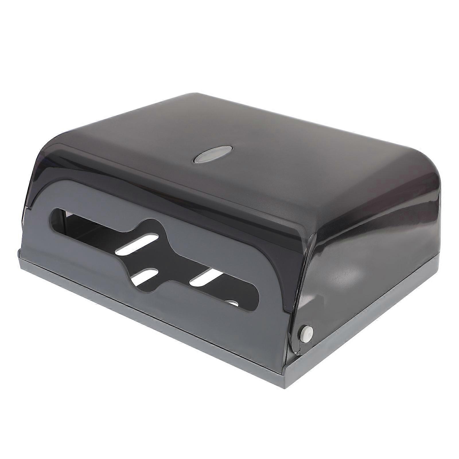 Bathroom Tissue Box Wall-Mounted Paper Dispenser for Storage 2Pcs