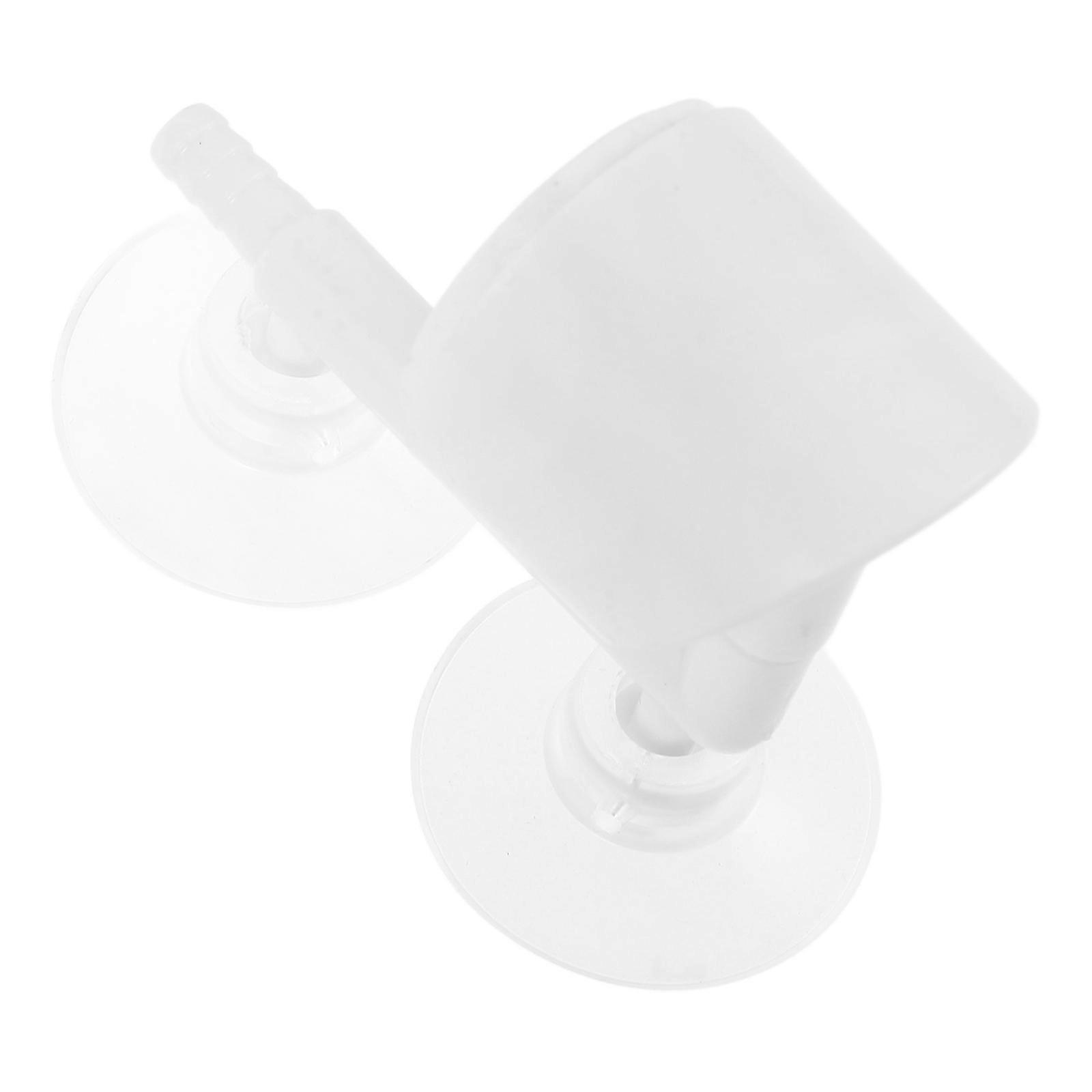 Plastic Aquarium Bubbler for Fish Tanks Oxygen Refining 4Pcs Pack