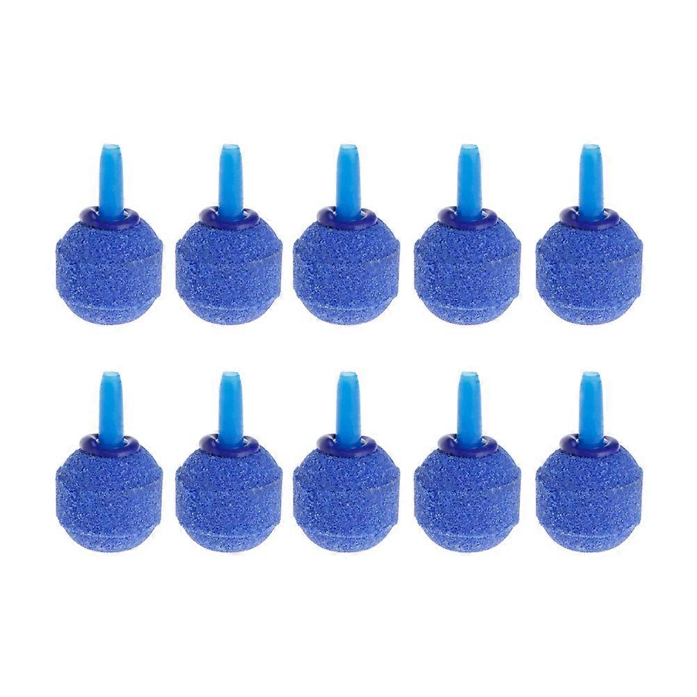 Fish Tank Bubble Diffuser Blue Ball Shape Air Stones 20Pcs Set