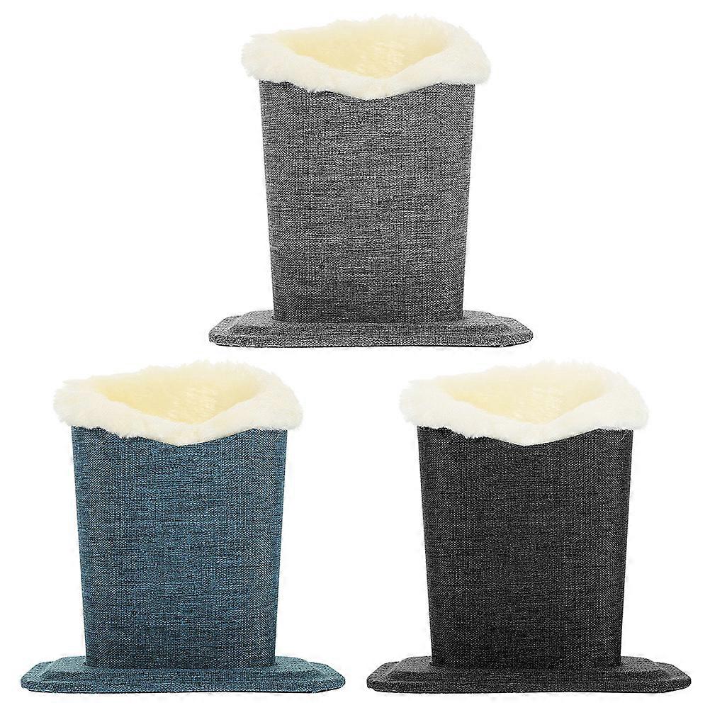 מדף תצוגה למשקפיים, בסיס משקפיים, הגנה מפני שריטות ועיוותים לחדר שינה, סלון, 3 יחידות