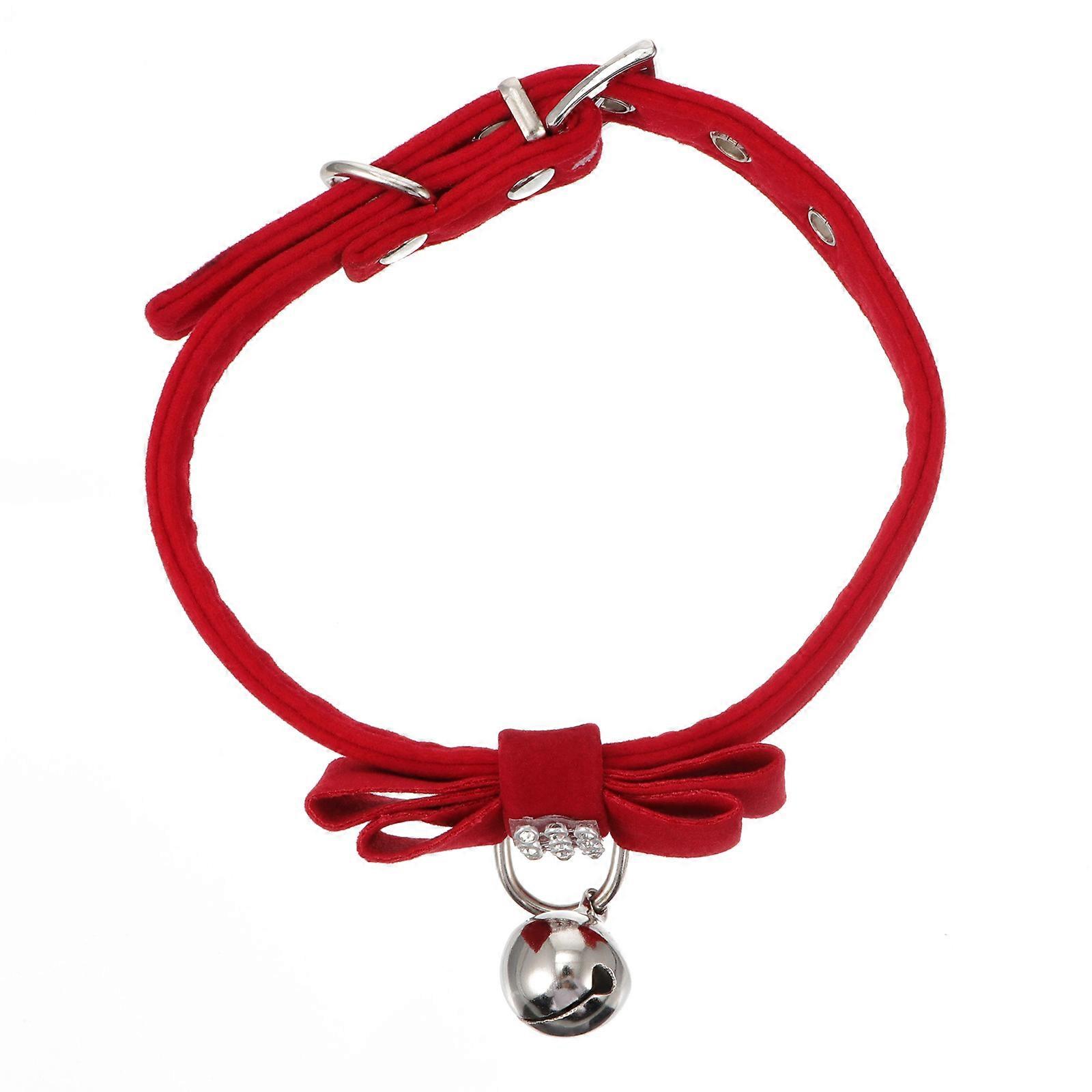 Cat Collar 3Pcs Rhinestone Pet Collar for Adjustable Pets