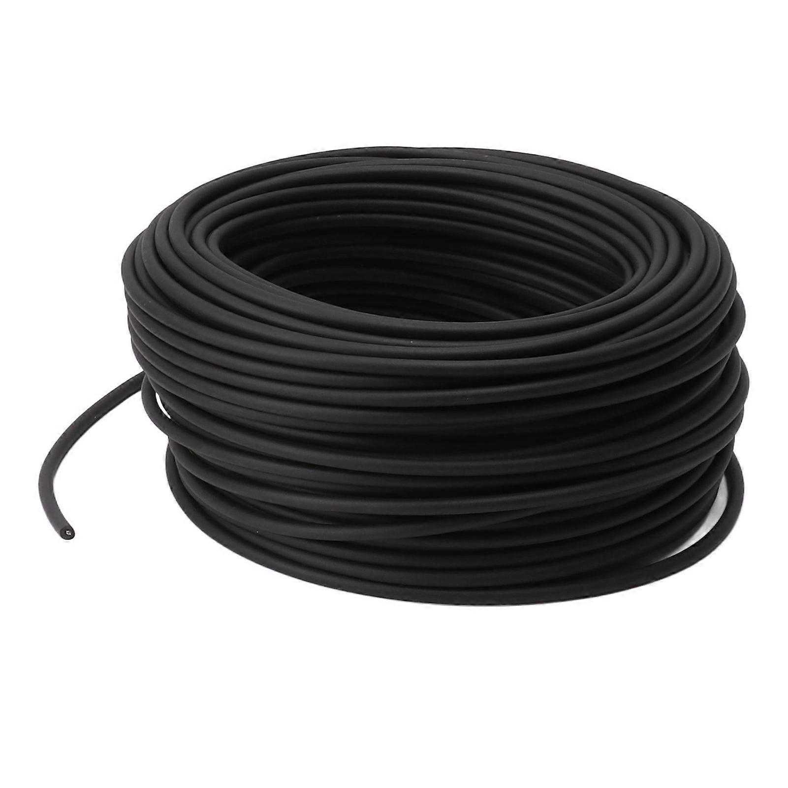 5mm Electronic Fence High Voltage Wire Alloy Inner Core Double Insulated Pulse Cable for Agriculture Garden 100m / 328.1ft