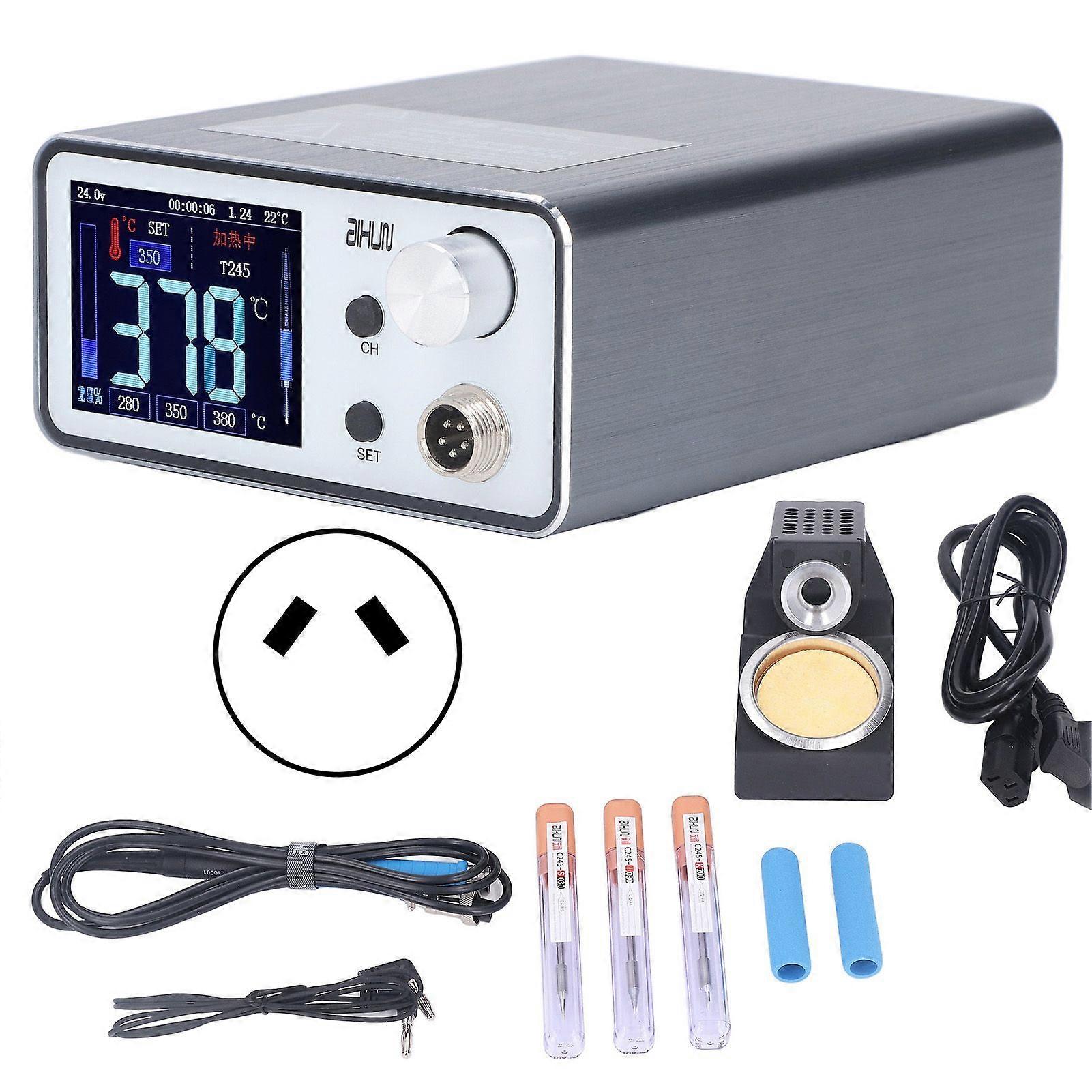 Smart Soldering Station Constant Temperature Digital Display Electronic Repair Soldering Set AU Plug 220V