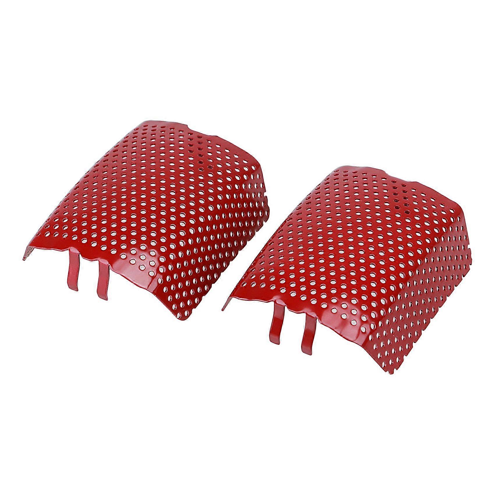 Front Screen Inserts Brake Caliper Cover for Harley Touring Red