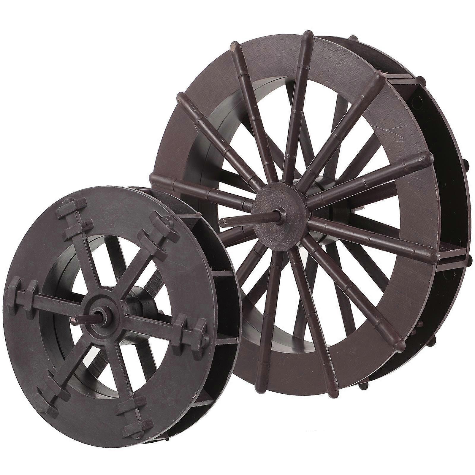Waterfall Fountain Wheel for DIY Scene Layout 8Pcs Assorted Color