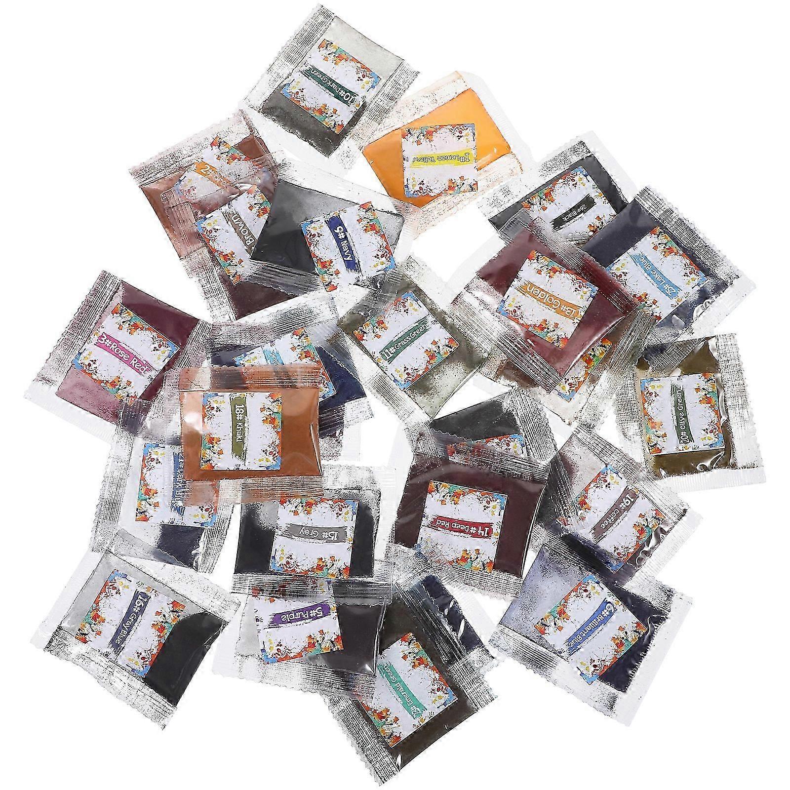 26件织物染色粉工艺DIY扎染粉扎染派对粉儿童成人DIY扎染粉