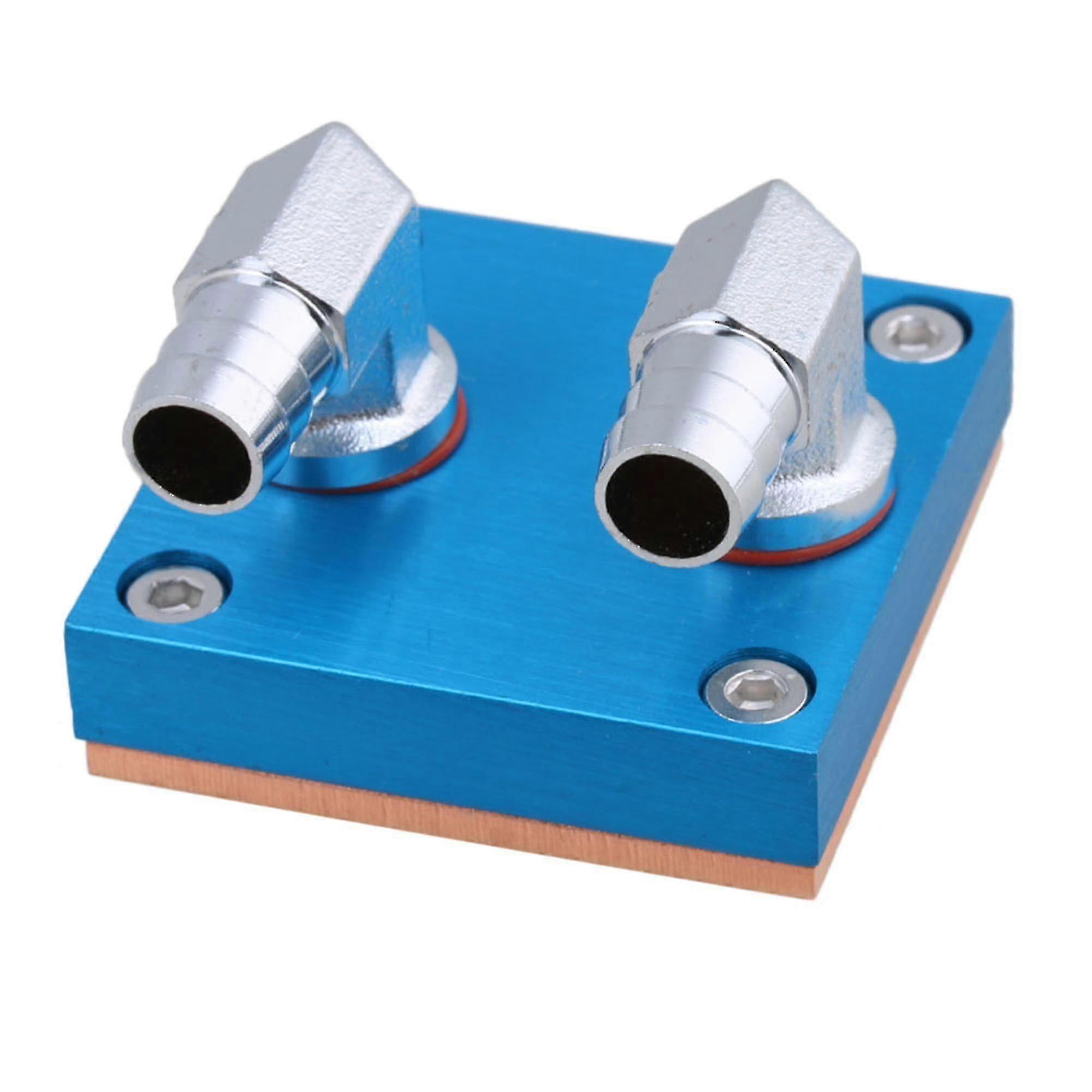 1pcs Reines Kupfer Basis Wasserkühlung Block Wasserblock für CPU Kühler