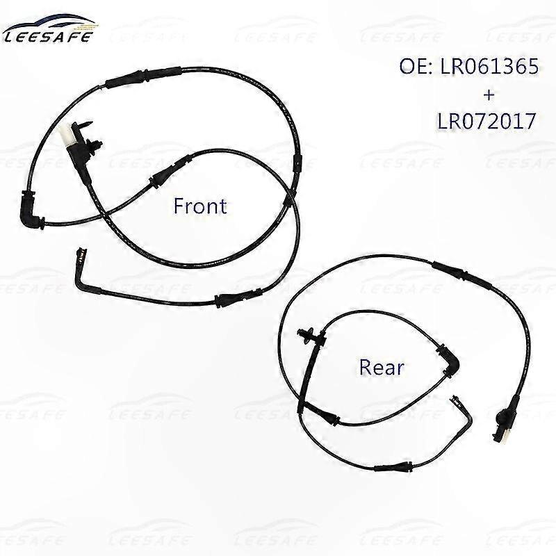 Front and Rear Axle Brake Pad Wear Sensor for  Evoque L538 Brake Sensing Line Cable