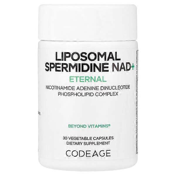 Codeage, Liposomal Spermidine NAD+, 30 Vegetable Capsules