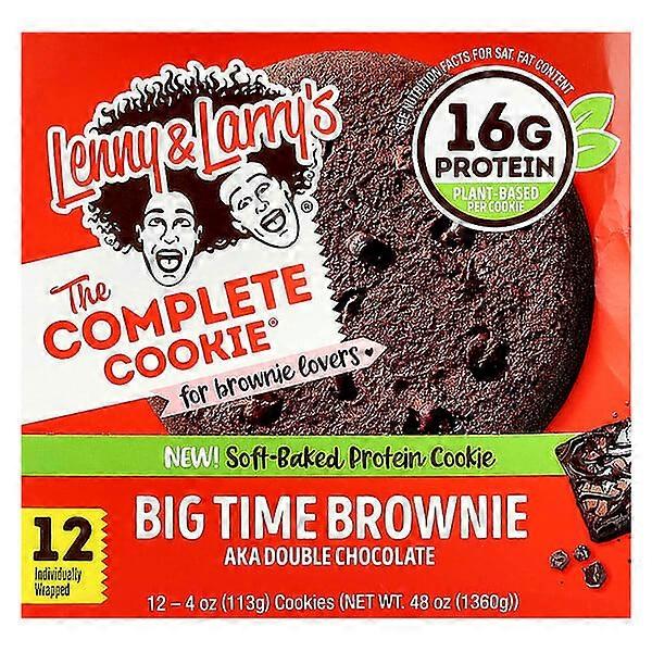 Lenny & Larry's, The Complete CookieÃÂ®, Big Time Brownie, 12 Cookies, 4 oz (113 g) Each
