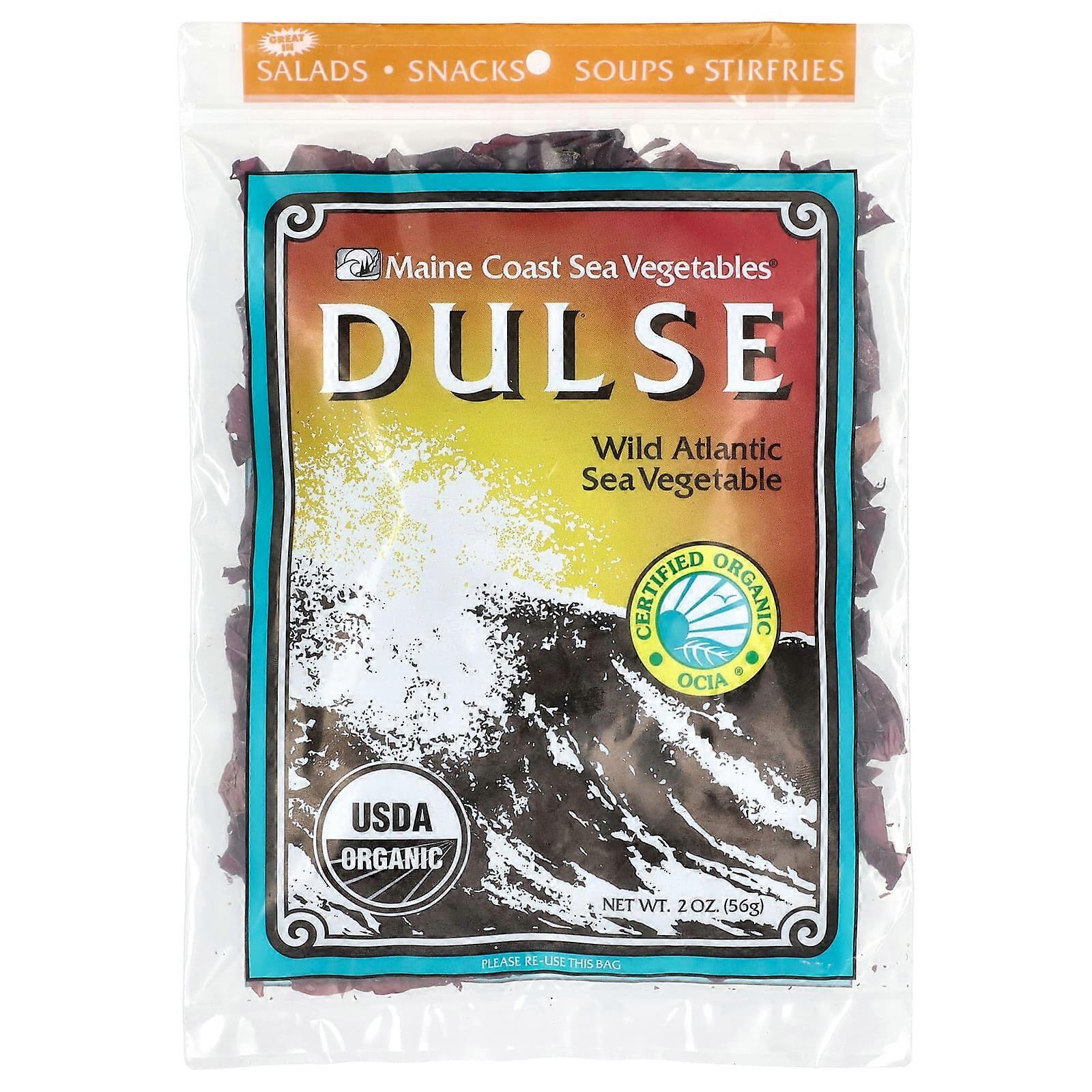 Dulse, Wild Atlantic Sea Vegetable, 2 oz (56 g)