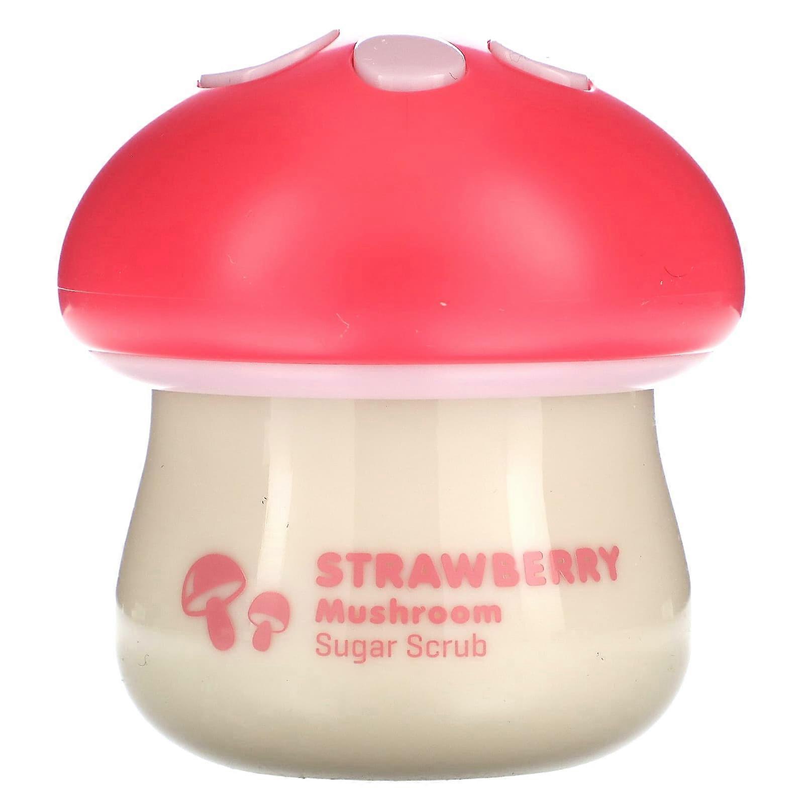 Strawberry Mushroom Sugar Scrub, 70 ml