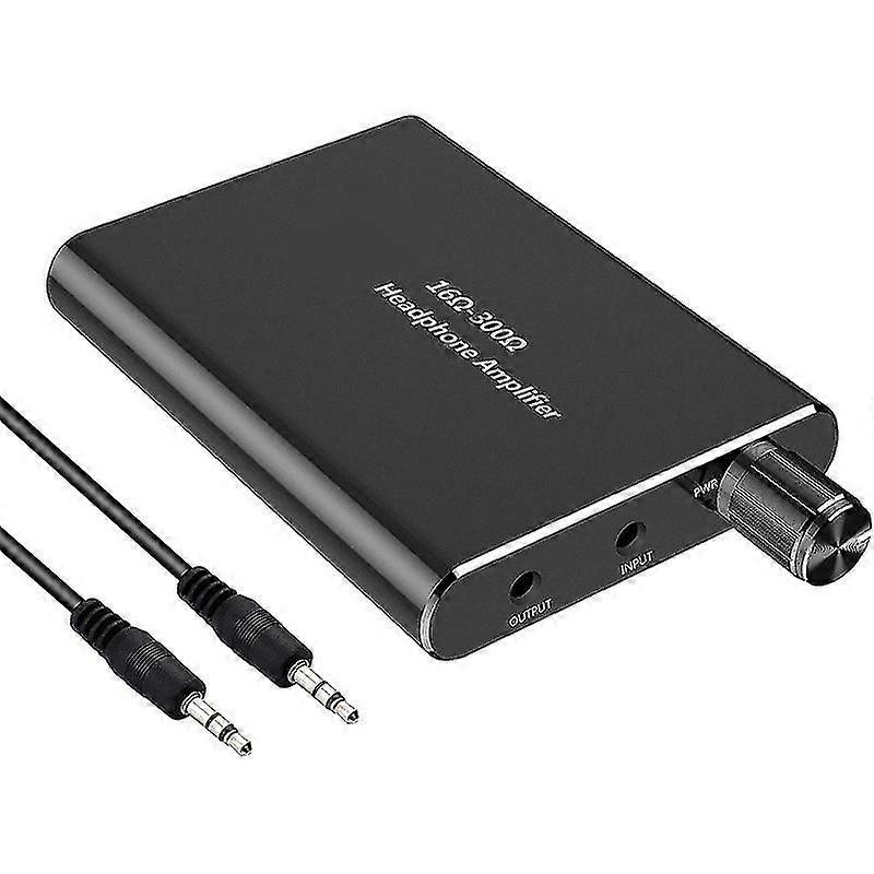 Amplificator pentru căști 16-300, amplificator portabil pentru căști de 3,5 mm cu cablu audio USB