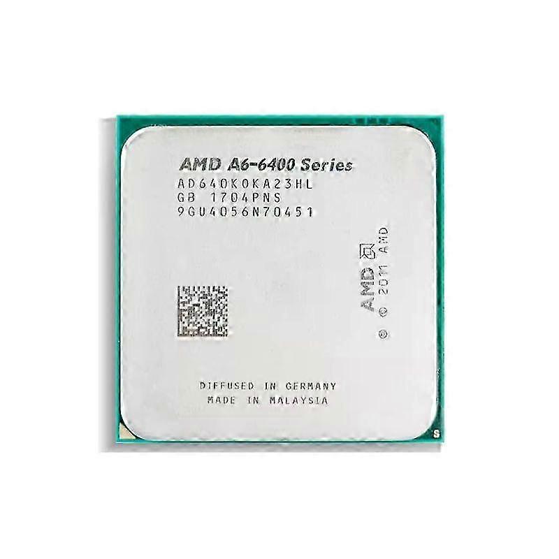 Processor A6-6400 2Cores 2Threads SocketFM2 CPU 25-26s
