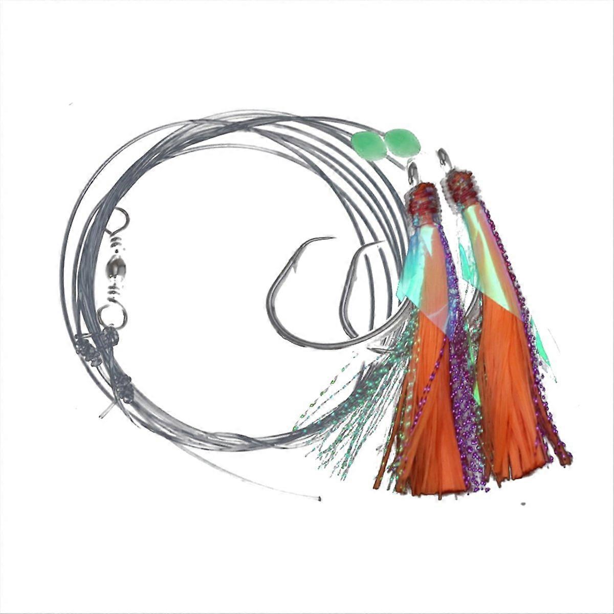 Αγκίστρια Glow Fishing Beads υψηλής περιεκτικότητας σε άνθρακα για γλυκό/αλμυρό νερό C