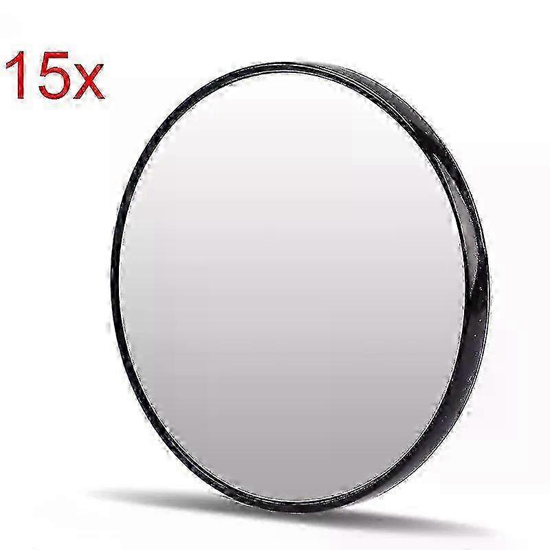 Magnification Mirror With Suction Cup Blackhead Magnifying Mirror For Bathroom Makeup Mirror Portable Mirror Round 5x/10x/15x