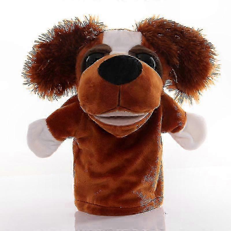 Plush Hand Puppets with Movable Mouth for Kids Animal Characters for Creative Play and Storytelling Fun