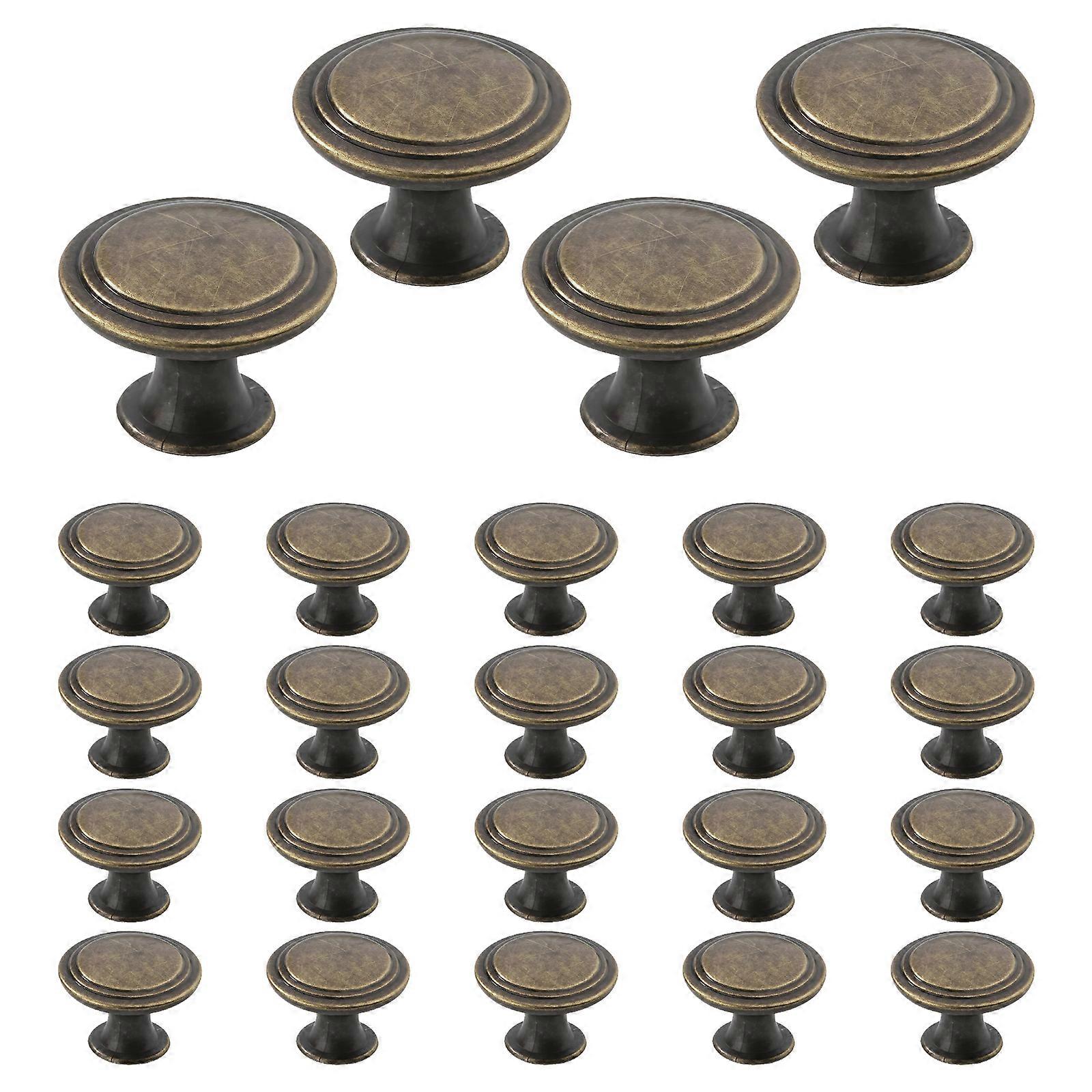 Zinc Decorative Drawer Handle with Floral Pattern Easy Installation Single Hole Cupboard Pull For Home Improvement Multicolor