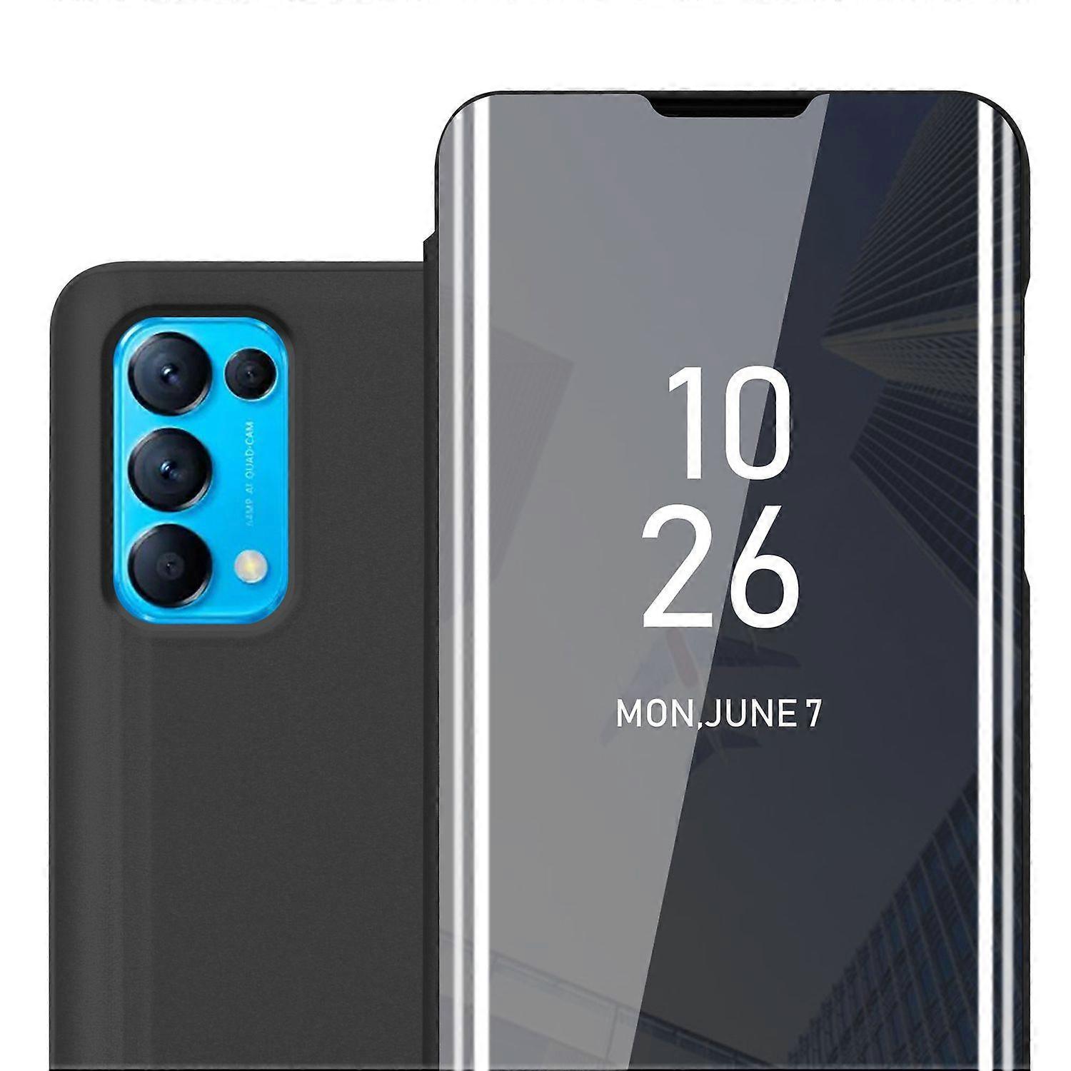 Oppo FIND X3 LITE-deksel - Smartview-design med speil