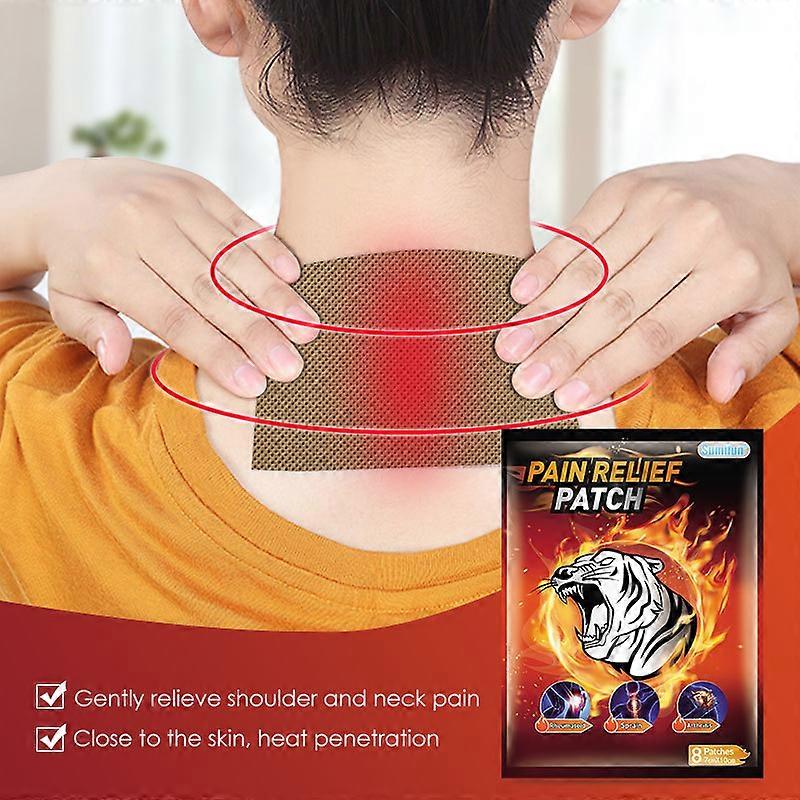 80pcs Patches, Fast Acting Chinese Far Infrared Patches, Long Lasting Patch For Back Pain, Shoulder, Leg