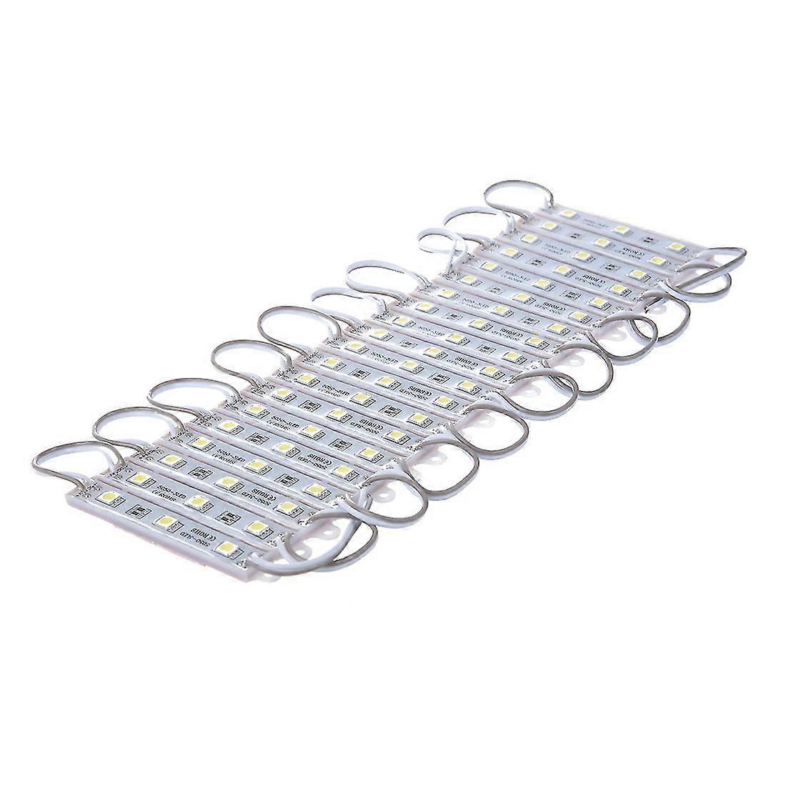 20pcs 5050 Smd 3-led module witte waterdichte modules 12v