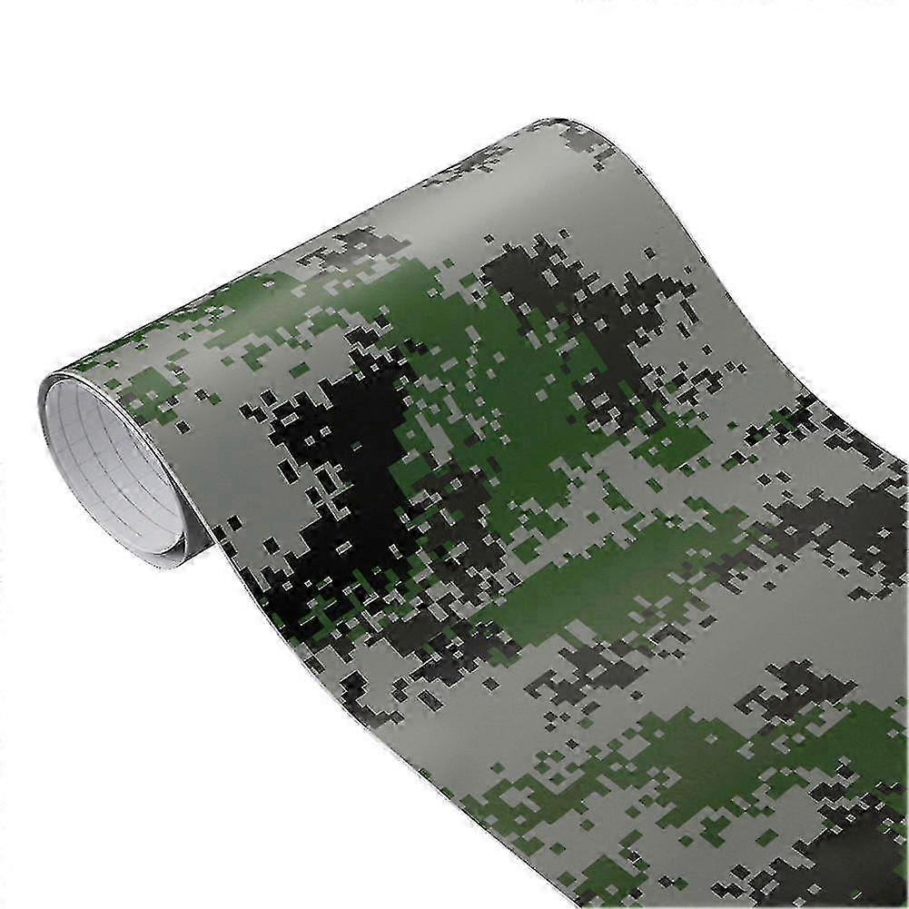 車用迷彩ビニールフィルム - バブルフリー粘着ラップデコレーション