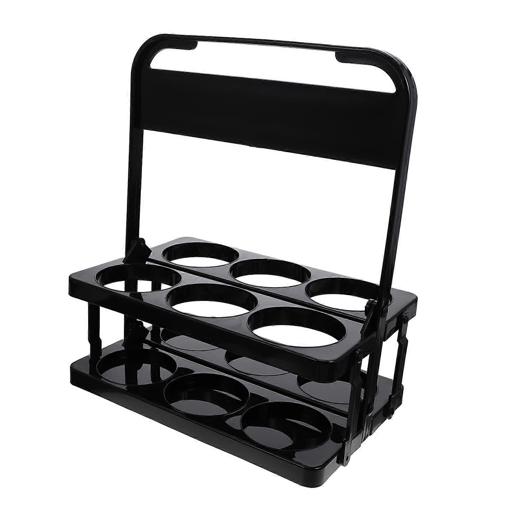 Beer Bottle Rack with Foldable SpaceSaving Design Wine Organizer for Kitchen and Bar Storage