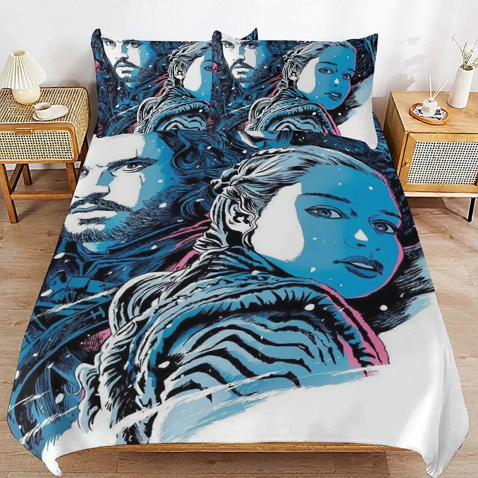 u304 Game of Thrones Soft Fit Comfort Handling Sleep Ready Texture Wrinkle Free Duvet Cover Sets Gift Idea n304